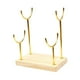 thumbnail image 3 of Exhibidor de pulseras, organizador de pulseras, estante de almacenamiento de joyas de mesa, estable Oro, 3 of 9
