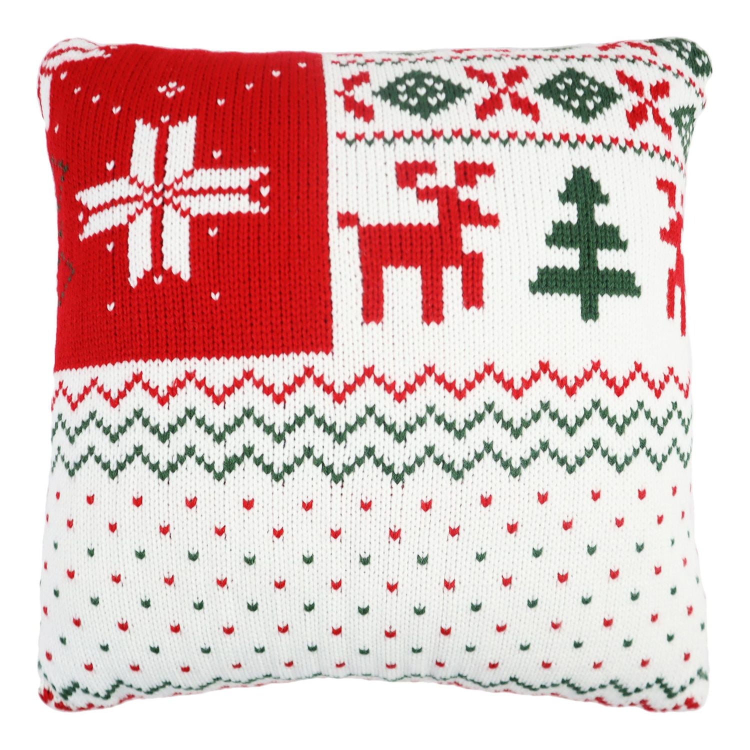 Holiday Time Décor Cushion 18x18 inch Fairisle cushion
