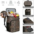 thumbnail image 5 of Bookcase Wall Insulated Cooler Backpack, Leak Proof Lunch Backpack with Bookmark Design for Reading Enthusiasts & Outdoor Use, 5 of 6