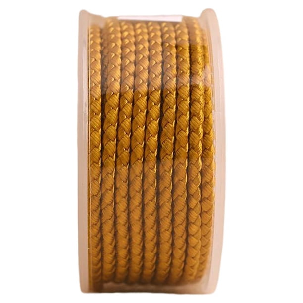 Guardurnaity de cuerda trenzada, tejido artesanal, cuerda de cuerda, fabricación de joyería artesanal, accesorio, sastre profesional Ropa, zapatos y accesorios Miscelánea Amarillo