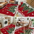 thumbnail image 5 of Red Christmas Tree Area Rugs 3'x5', Washable Small Throw Rugs for Living Room Bedroom, Xmas Trees Snowflake Winter Holiday Indoor Outdoor Rug Non-Slip Low Pile Carpet Runner Reversible Floor Mats, 5 of 8