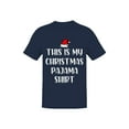 thumbnail image 2 of Christmas Pajama Shirt Men's Graphic Tee, 2 of 3