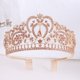 thumbnail image 1 of Zhuge Tiara de boda para novia, diadema de princesa, corona nupcial, joyería para el cabello con diamantes de imitación de cristal, decoración para novia, cumpleaños, graduación, boda (A), 1 of 5