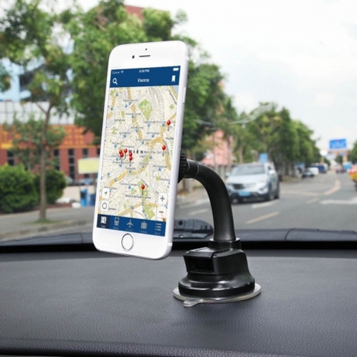 Magnetic Car Mount for LG Wing Phone - Holder Dash Windshield Gooseneck Strong Grip Strong Magnets K4Q Compatible With LG Wing - image 2 of 6