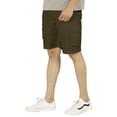 thumbnail image 4 of Inkmeso Solid Cargo Shorts For MenRelaxed Fit Casual Shorts Loungewear Everyday Cotton Pants, 4 of 7