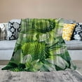thumbnail image 2 of PRATYUS Flower Flannel Throw Blanket, Super Soft Fuzzy Warm, Lightweight Fluffy Blanket for Bed Sofa Couch Travel Nap Throws Blanket  60x80in, 2 of 6