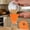 Orange, variant on Funnels for Kitchen Use Filling Bottles,Kitchen Funnels,Foldable Silicone Funnel,5.7IN Collapsible Small & Large Funnels for Kitchen, Water Bottles & Liquid Transfer(Black)