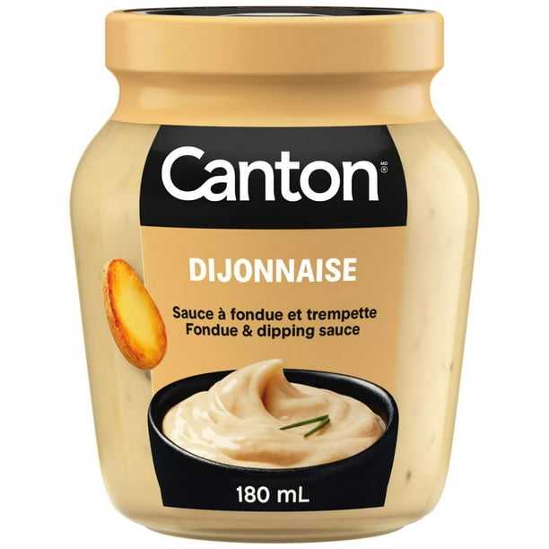 Sauce à fondue et trempette Dijonnaise Canton