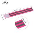 thumbnail image 2 of Uxcell Reflective Bands for Arm Wrist Ankle Leg 12x2 Inch Strip for Cycling Running Walking Pink 2 Pack, 2 of 5