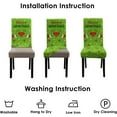 thumbnail image 2 of Christmas Chair Covers Set of 6 Funny Dining Protector Stretch Slipcovers Removable Washable Back Chair Covers Christma Home Decor Gifts, 2 of 7