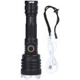 thumbnail image 2 of LED Flashlight 5?Gear 20000LM Waterproof Zoom Emergency Light for Home Hiking Camping USB Charging, 2 of 5