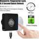 thumbnail image 3 of Drawer Lock Fingerprint Electronic Lock for Cabinet Doors Smart Biometric Hidden File Lock Replacement Kit USB Rechargeable Keyless Lock for Drawers, 3 of 5