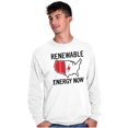 thumbnail image 5 of USA Renewable Energy Climate Change Long Sleeve TShirt Men Women Brisco Brands L, 5 of 6