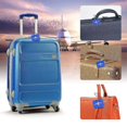 thumbnail image 4 of Luggage Tags For Suitcases 5 Pack Luggage Labels Suitcases Aluminium Alloy Suitcase Tags Metal Luggage, 4 of 5