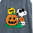 thumbnail image 3 of Peanuts - Joe Cool Pumpkin - Women's Racerback Tank Top, 3 of 6