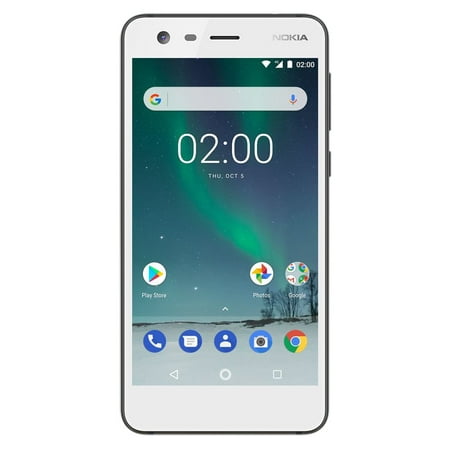 Nokia 2 - Android - 8GB - Dual SIM Unlocked Smartphone (AT&T/T-Mobile/MetroPCS/Cricket/H2O) - 5