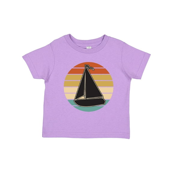 Inktastic Sailboat Vintage Nautical Sailing Boys or Girls Toddler T-Shirt