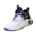 thumbnail image 2 of AUDeals Youth Basketball Shoes, High Top Sneakers with Anti Slip Cushioning, Breathable Indoor and Outdoor Sports Trainers, 2 of 6