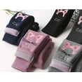 thumbnail image 6 of Ougyinr 1-10Y Girls Fleece Lined Leggings Cotton Kitty Print Thermal Pants Thick Warm Tights Winter Clothes for Kids Baby Toddler, 6 of 8