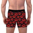 thumbnail image 7 of Vetsdori Mens Soft Underwear Trunks Heart Print Cozy Boxers Elastic Waist Valentine's Day Gift for Men Boxer Briefs for Men Holiday, 7 of 7