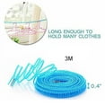 thumbnail image 5 of Nylon Windproof Drying Rope with Plastic Non-Slip Hangers 1 Pack Adjustable Clothesline for Outdoor Indoor Use for Tools/Office(Blue),Hulucky, 5 of 8