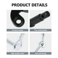 thumbnail image 3 of HEANUJJ 1 Set Bike Attachment Accessory Trailer Hitch Connector for Home Use, 3 of 8