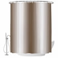 thumbnail image 2 of Brown White Ombre Waterproof Fabric Shower Curtain,Vintage Minimalist Country Gradient Waterproof Fabric Shower Curtain for Bathroom Curtains Bathtubs Shower Curtains with 12 Hooks Small 36x72in, 2 of 8