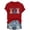 Red, variant on Lorytime Easter Cute Shirts for Women Crew Neck Shirt Short Sleeve Trendy Tee Bunny Loose Casual Festival Outfit