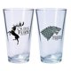 thumbnail image 1 of Set de vaso de cerveza Juego de tronos Dark Horse Stark y Baratheon, 1 of 6