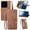 Borwn, variant on Wallet Multi Card Slot Flip Zipper Leather Case For Xiaomi 14 Ultra 14Pro 13Pro 13T 13TPro F5 Pro 13 Ultra Poco C55 C51 13Lite Poco X5 Pro X3 Prp X3 NFC Leather Phone case