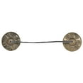 thumbnail image 4 of Handmade Tibetan Tingsha Meditation Cymbal Bell - 2.6in/6.5cm, Embellished with Buddhist Eight Auspicious Symbols, 4 of 6