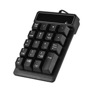 Wired Numeric Keypad, Waterproof Number Pad, Plug And Play For Laptop Desktop PC
