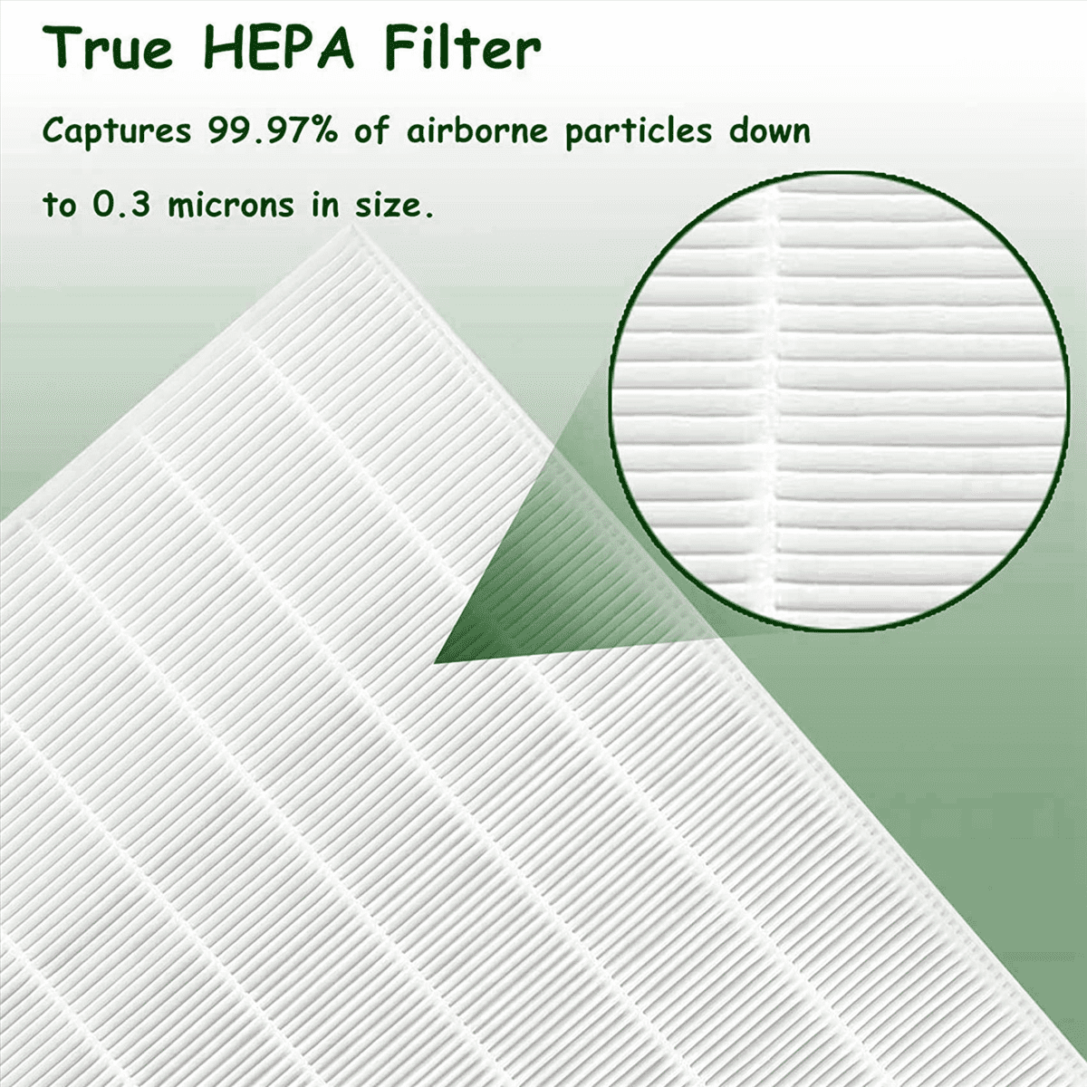 HEPA Replacement Filter S for C545 Air Purifier, Replaces 1712-0096-00, 6 Pack Filtrer Only