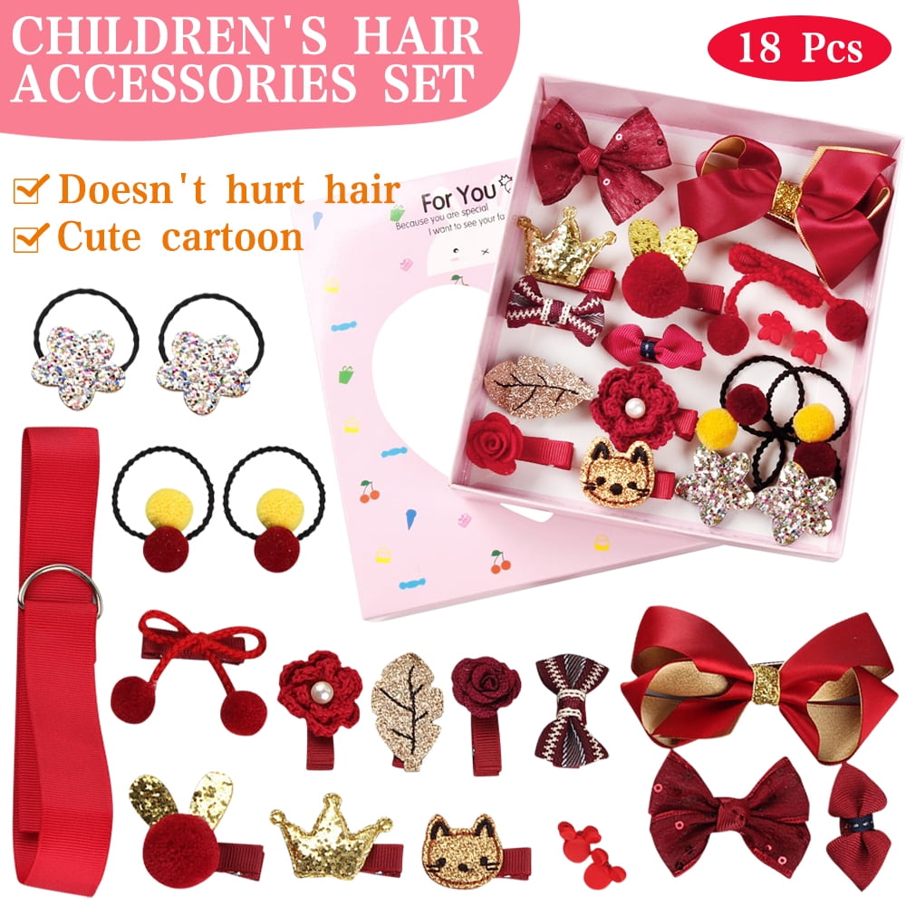 Lovely Children Long Hair Clip Organizer Hair Bow Storage Crown-shaped For Gir X 