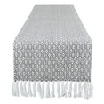 thumbnail image 2 of DII Farmhouse Mini Diamond Braided Table Runner, 15x108, Gray, 2 of 4