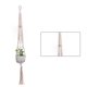 thumbnail image 1 of Bearachild Cestas colgantes 100 hechas a mano, soporte para plantas, macramé, colgador de plantas, maceta para colgar en la pared interior, soporte para Jardín y Patio No.03 Bearachild HA001777-03, 1 of 1