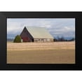 thumbnail image 2 of Styber, Dana 14x11 Black Modern Framed Museum Art Print Titled - Red Door Barn, 2 of 5
