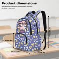 thumbnail image 6 of KUIFORTI Axolotl Print School Bag with Lunch Bag Set of 4 Fashion Girls Backpack with Pencil Case Water Bottle Sleeve for Teens Elementary Middle School Daily Use, 6 of 7