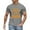 A-Grey906, variant on Mens T-Shirts Simple Tiny Letter Pattern Print Tee Tops Round Neck Soft Comfort Daily Tshirts