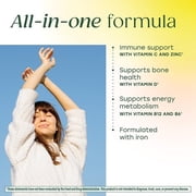 MegaFood Women's One Daily Multivitamin - Iron, B Vitamins, Vitamins C & D3 - 30 Servings