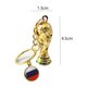 thumbnail image 3 of Modelo de bandera nacional Llavero Llaveros de fútbol portátiles Regalos para niños (Francia) Ndcxsfigh Para Estrenar, 3 of 6