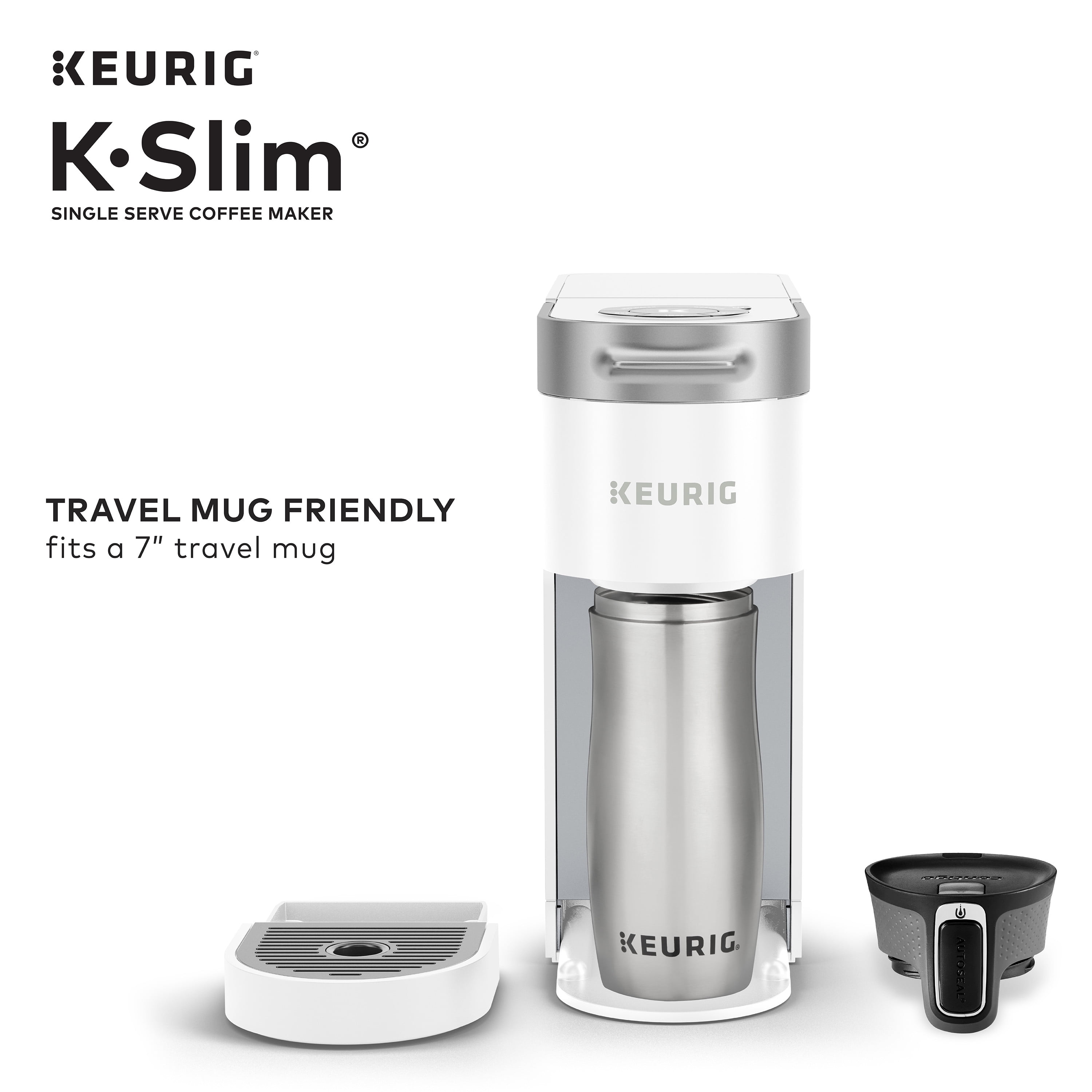 Keurig® K-Slim® Single Serve White Coffee Maker, 1 ct - Fry's Food