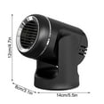thumbnail image 3 of EARKITY Car Heater, Portable Car Windshield Defroster Demister, Auto Heater Fan, Car Defogger, Fast Heating Defrost Defogger for Car SUV Trucks, 3 of 3