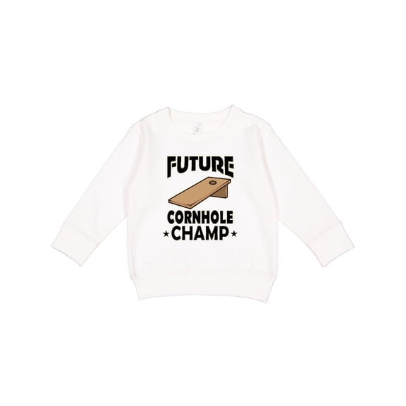 Inktastic Future Cornhole Player Toddler Sweatshirt