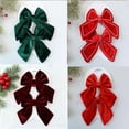 thumbnail image 5 of 29cm 1pack Velvet Three-Dimensional Bow, 5 of 5