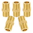 thumbnail image 1 of 5 conectores de manguera de 1/4" para agua, adaptadores de manguera, 1 of 6