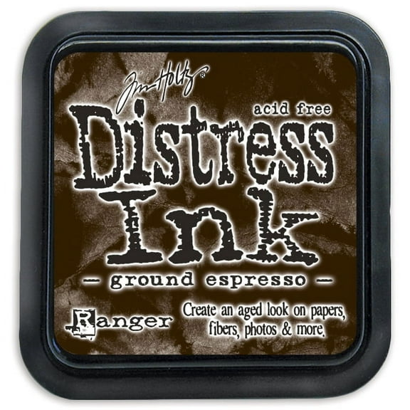 Distress Ink Pad-Ground Espresso, Pk 1, Tim Holtz/Ranger