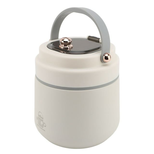 Vacuum Insulated Food Container, Insulated Food Container Easy Maintenance with Spoon Chopsticks for School