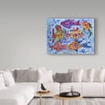 thumbnail image 3 of Trademark Fine Art 'Tropical Fish Pattern' Canvas Art by Charlsie Kelly, 3 of 3