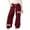 Wine, variant on MUXiin Sweatpants for Girls 10-12 Bowknot Baggy Y2k Parachute Track Pants Elastic Waist Athletic Pants Open Bottom Comfy Kids Youth Workout Sweat Pants with Pockets Preppy Clothes for Girls